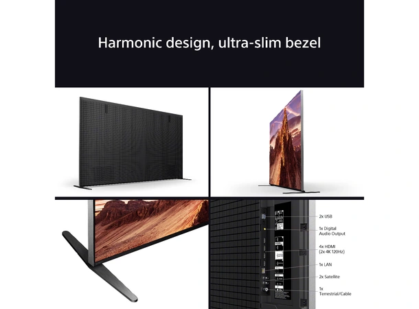 Sony 65" BRAVIA 9 Mini LED 4K HDR TV 