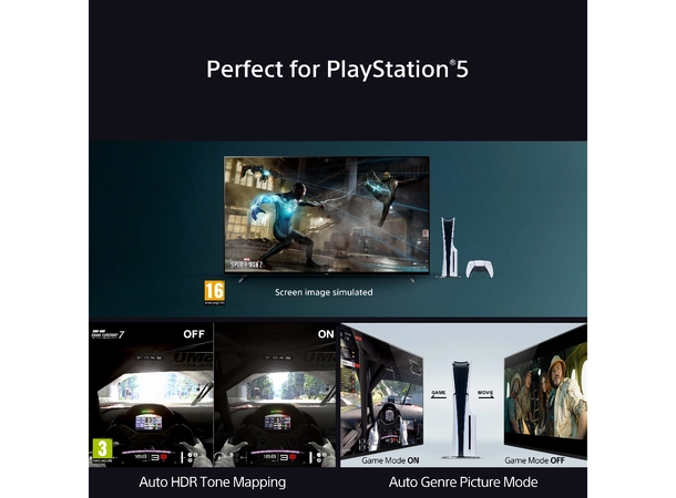 Sony 65" BRAVIA 9 Mini LED 4K HDR TV 