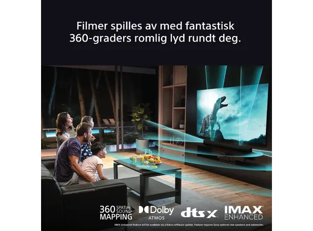 Sony Bravia Theatre Bar 8 Lydplanke med Dolby Atmos 