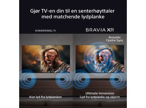 Sony Bravia Theatre Bar 8 Lydplanke med Dolby Atmos 