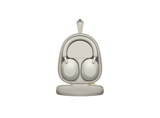 Sony WH-1000XM5 - Sølv Trådløs over-ear hodetelefon med ANC 