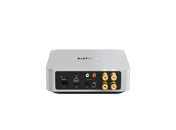 Wiim Amp - Sølv Stereoforsterker med streamer og HDMI 