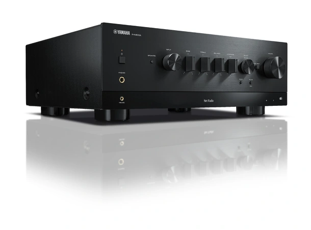 Yamaha R-N800A - Sort Stereoforsterker med streamer 