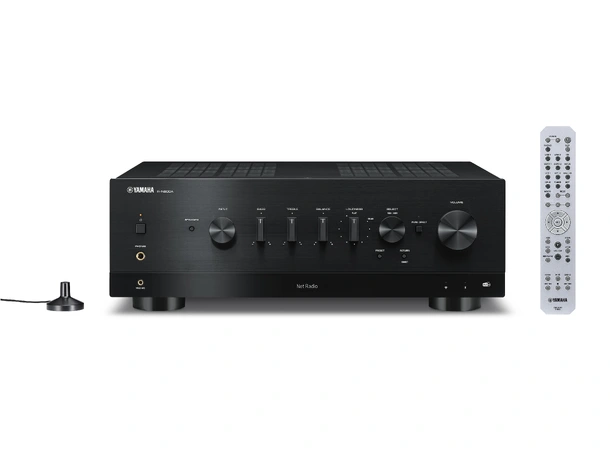 Yamaha R-N800A - Sort Stereoforsterker med streamer 