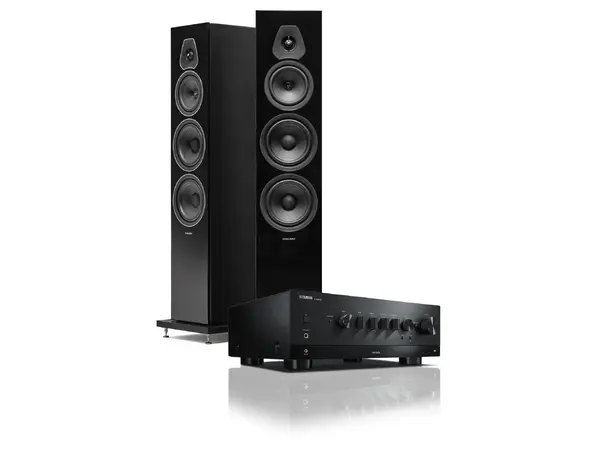 Yamaha R-N800A / Sonus Faber Lumina V Stereopakke - Sort 