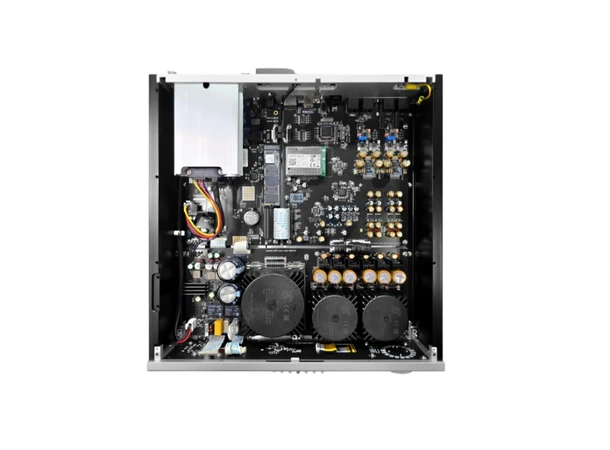 Aurender A1000 - Sølv Streamer, forforsterker, AKM DAC 