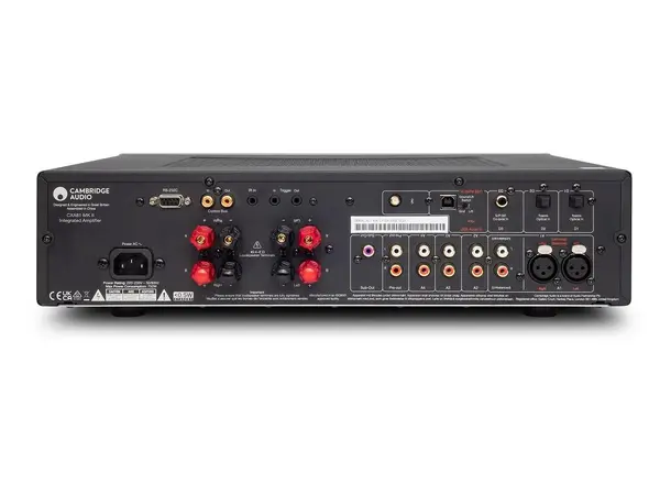 Cambridge Audio CXA81 MKII - Grå Stereoforsterker - 2x80W, DAC, XLR 