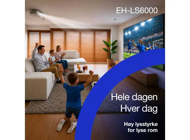 Epson EH-LS6000 4K 3LCD UHD Laserprojektor 
