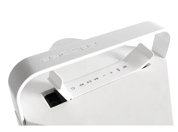 Escape P9 BT - Hvit Bluetooth-høyttaler, utendørshøyttaler 