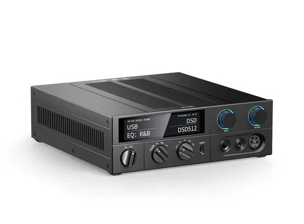 FiiO K15 - Sort Hodeleleforsterker - streamer - DAC 