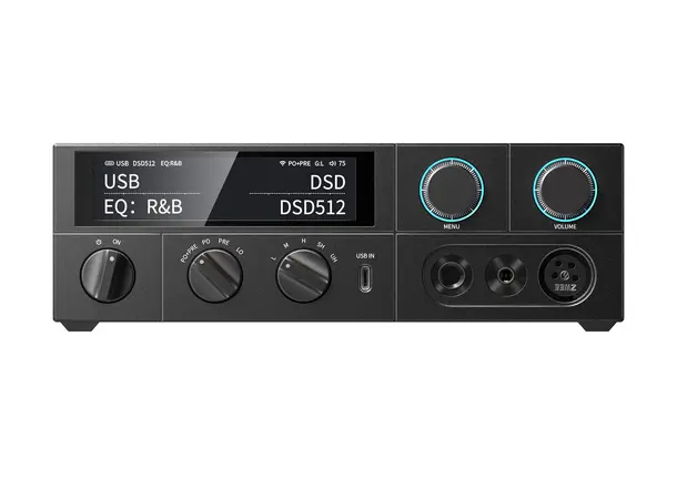 FiiO K15 - Sort Hodeleleforsterker - streamer - DAC 