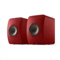 KEF LS50 Wireless II - Crimson red Aktive trådløse høyttalere