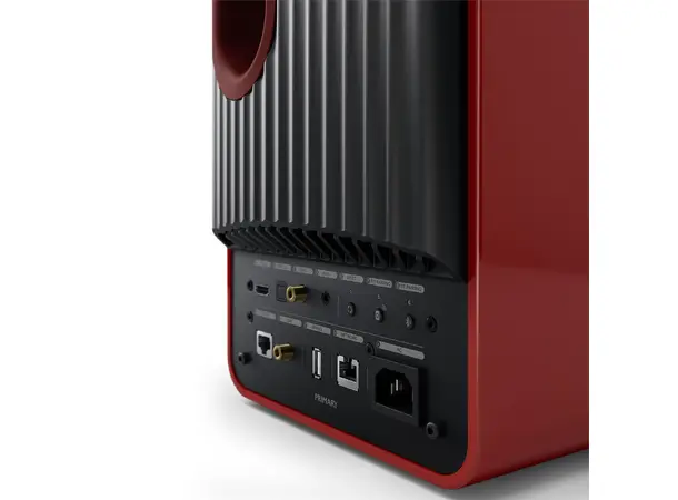 KEF LS50 Wireless II - Crimson red Aktive trådløse høyttalere 