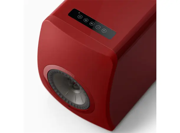 KEF LS50 Wireless II - Crimson red Aktive trådløse høyttalere 