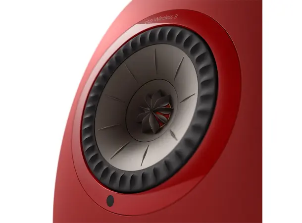 KEF LS50 Wireless II - Crimson red Aktive trådløse høyttalere 