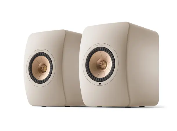 KEF LS50 Wireless II - Sand Shell Aktive trådløse høyttalere 