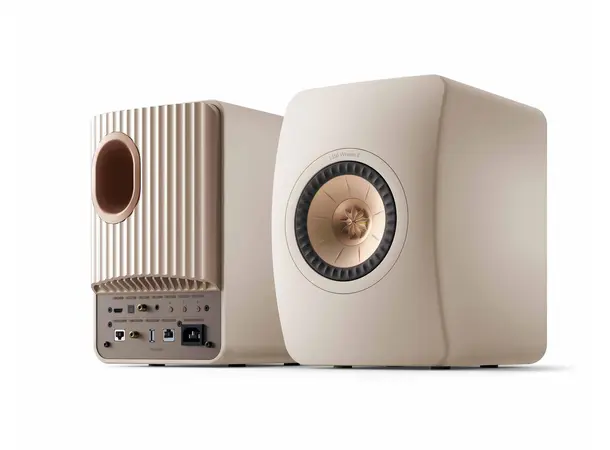 KEF LS50 Wireless II - Sand Shell Aktive trådløse høyttalere 