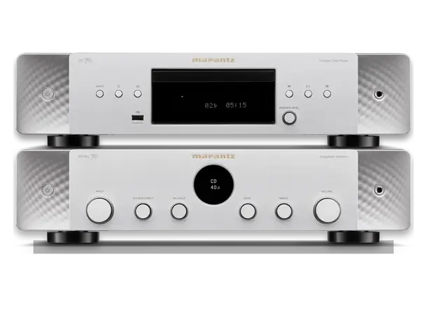 Marantz Model 70 & CD 70 - Sølvgull Stereopakke med forsterker og cd-spiller 