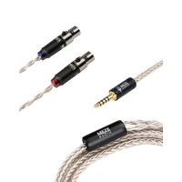 Meze 2x mini-xlr - 4,4mm kabel Sølvbelagt PCUHD - 1,3 meter