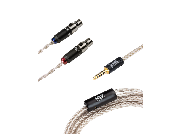 Meze 2x mini-xlr - 4,4mm kabel Sølvbelagt PCUHD - 1,3 meter 
