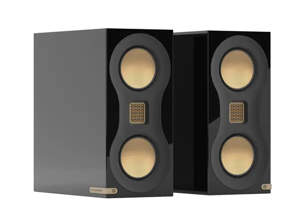 Monitor Audio Studio 89 m/stand Stativhøyttaler - sort piano 