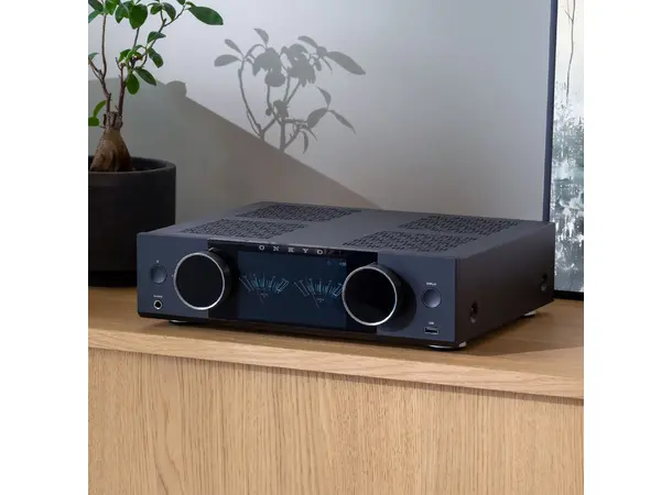 Onkyo Muse Y-40 - Sort Integrert strømmeforsterker med HDMI 