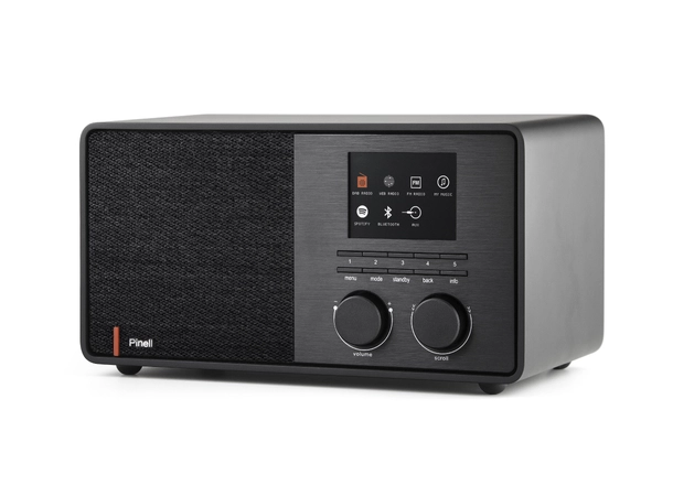 Pinell Supersound 301 - Sort DAB radio, Bluetooth, Nettradio 