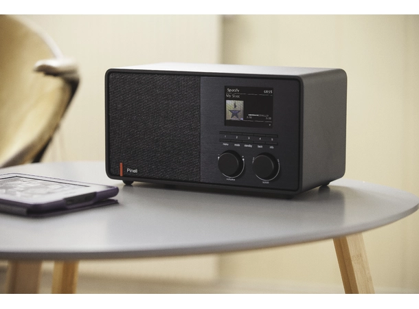 Pinell Supersound 301 - Sort DAB radio, Bluetooth, Nettradio 