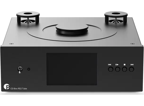 Pro-Ject CD Box RS2 Tube - Sort High-end CD-spiller med rørutganger 