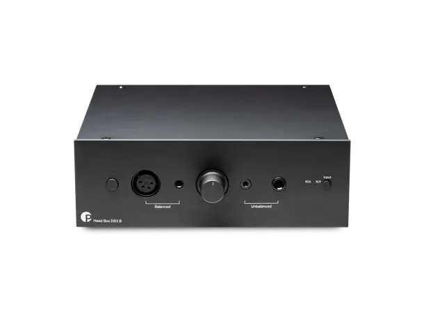 Pro-Ject Head Box DS3 B - Sort Balansert hodetelefonforsterker 