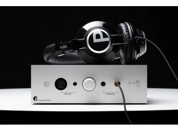 Pro-Ject Head Box DS3 B - Sølv Balansert hodetelefonforsterker 