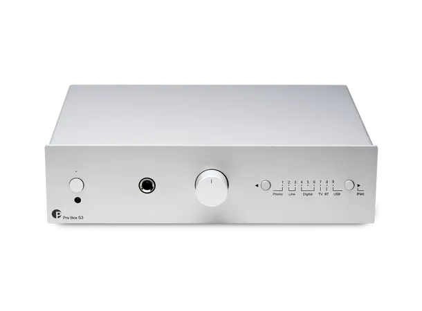 Pro-Ject Pre Box S3 - Sølv Kompakt forforsterker med HDMI 