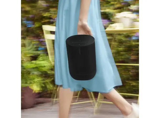 Sonos Move 2 - Sort Portabel trådløs høyttaler 