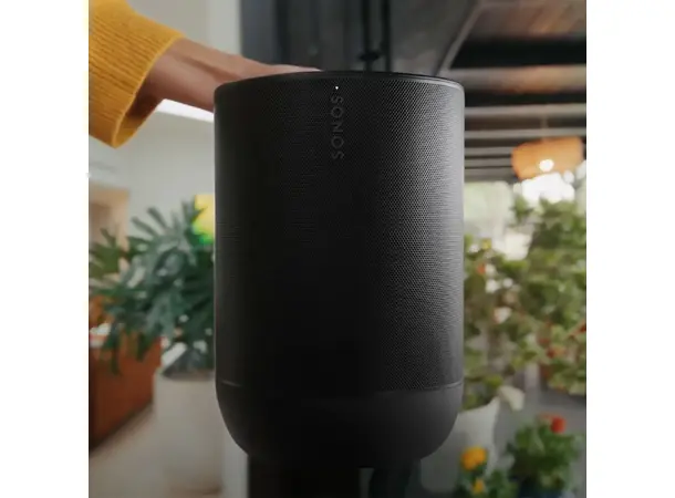 Sonos Move 2 - Sort Portabel trådløs høyttaler 