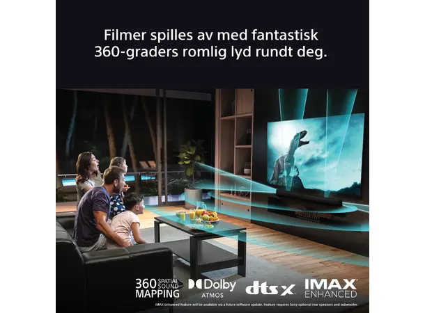 Sony Bravia Theatre Bar 9 Lydplanke med Dolby Atmos 