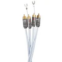 Supra Phono m/jordkabel Kabel til platespiller - 1,5m
