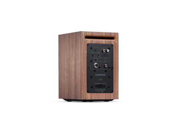 Cambridge Audio L/R S - Valnøtt Aktive høyttalere m/HDMI 