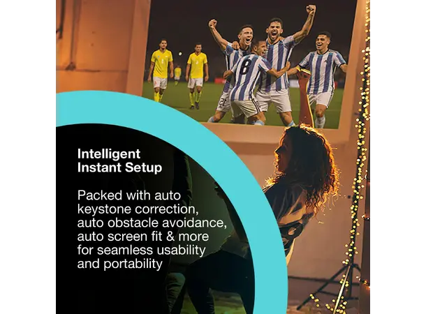 Epson Lifestudio Pop Plus EF-62N 4K UHD projektor med Google TV 