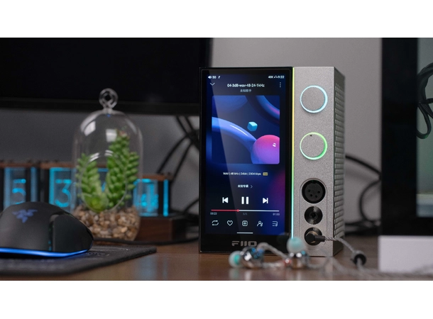FiiO R9 Hodetelefonforsterker, streamer og DAC 