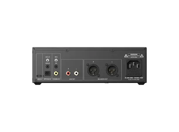 FiiO Warmer R2R - Sort R2R DAC med rør 