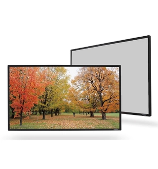 Grandview EDGE 4K UHD 29mm - Grå Rammespent lerret i flere størrelser