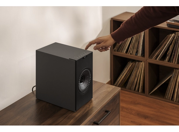 KEF Coda W - Dark Titanium Trådløse høyttalere m/HDMI 