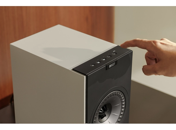 KEF Coda W - Nickel Grey Trådløse høyttalere m/HDMI 