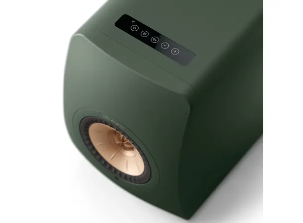 KEF LS50 Wireless II - Moss Green Aktive trådløse høyttalere 