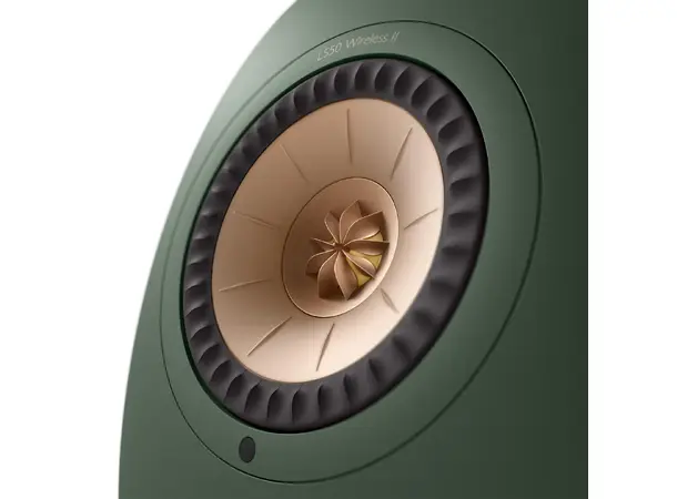 KEF LS50 Wireless II - Moss Green Aktive trådløse høyttalere 