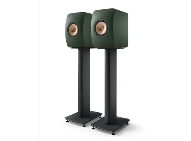 KEF LS50 Wireless II - Moss Green Aktive trådløse høyttalere 