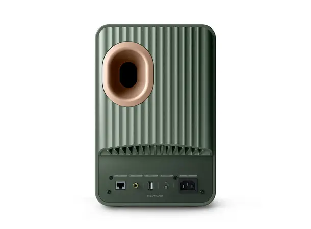 KEF LS50 Wireless II - Moss Green Aktive trådløse høyttalere 
