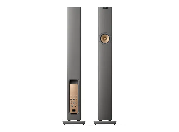 KEF LS60 Wireless - Titanium grey Aktive trådløse høyttalere 