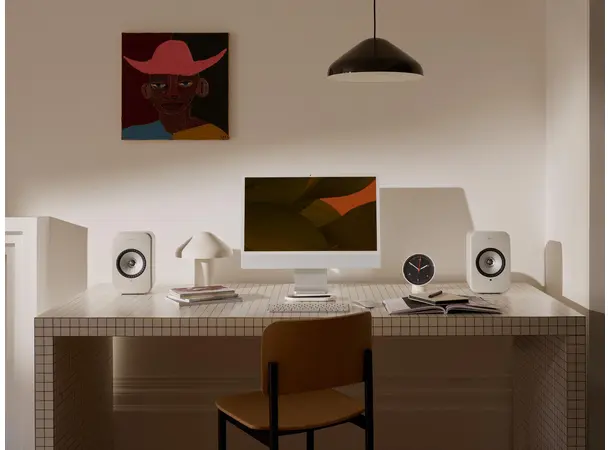 KEF LSX II LT - Hvit Aktive høyttalere 