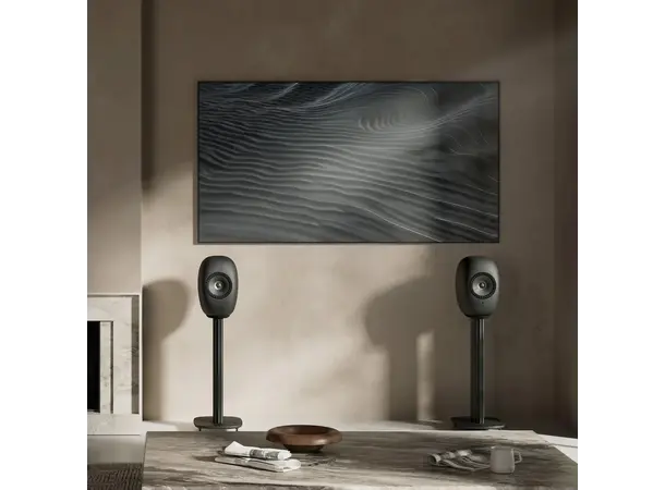 KEF LS Luxe - Eclipse Black Aktive trådløse høyttalere 